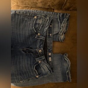 Miss Me Dark Blue Denim Jeans